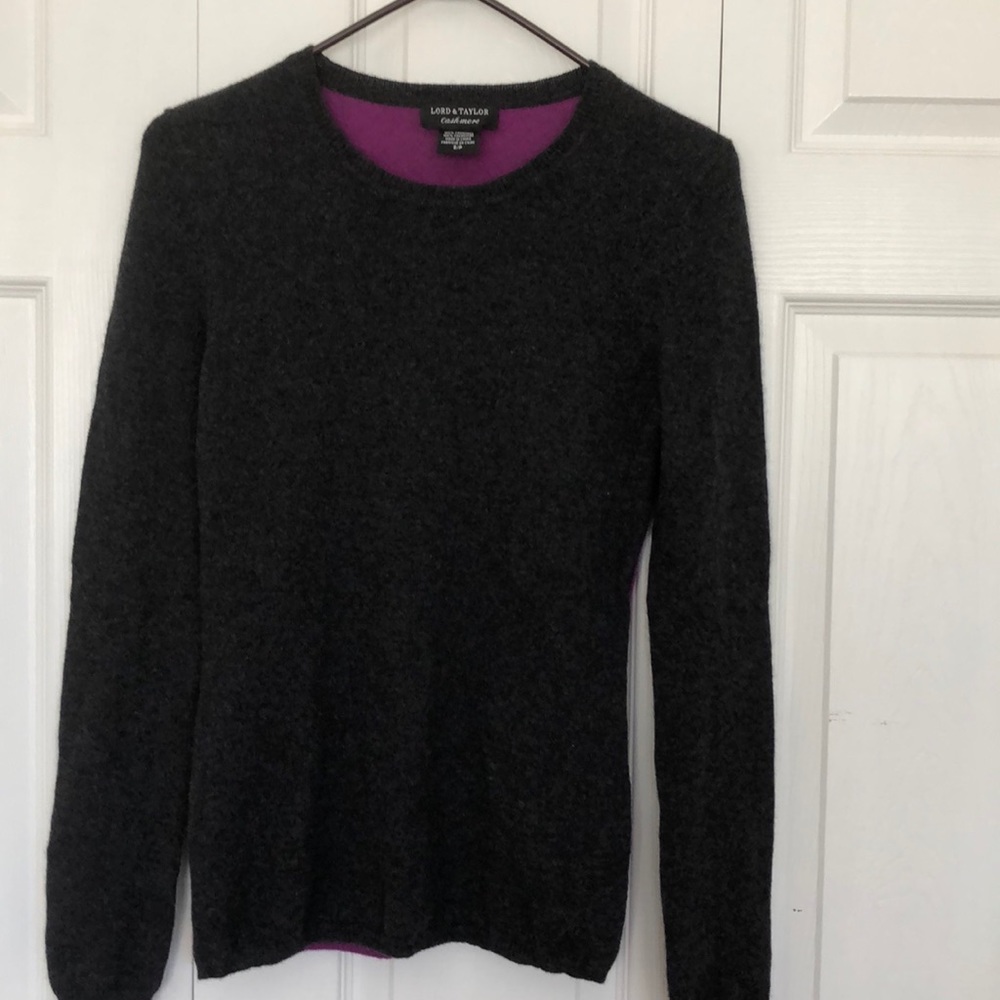 Lord and Taylor 100% Cashmere Women’s Sweater.